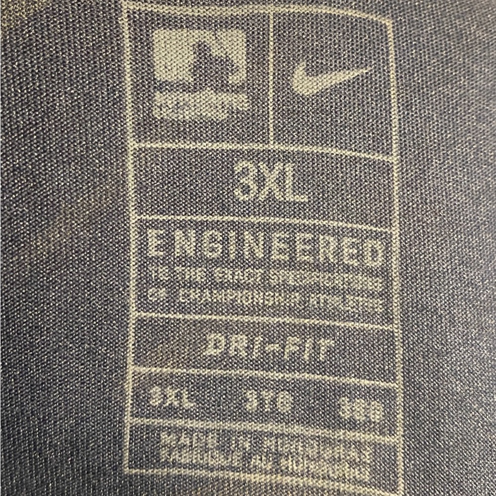 Nike Dri-Fit Boston Red Sox Baseball Navy Short Sleeve Standard Fit T- Shirt 3XL - Picture 3 of 10